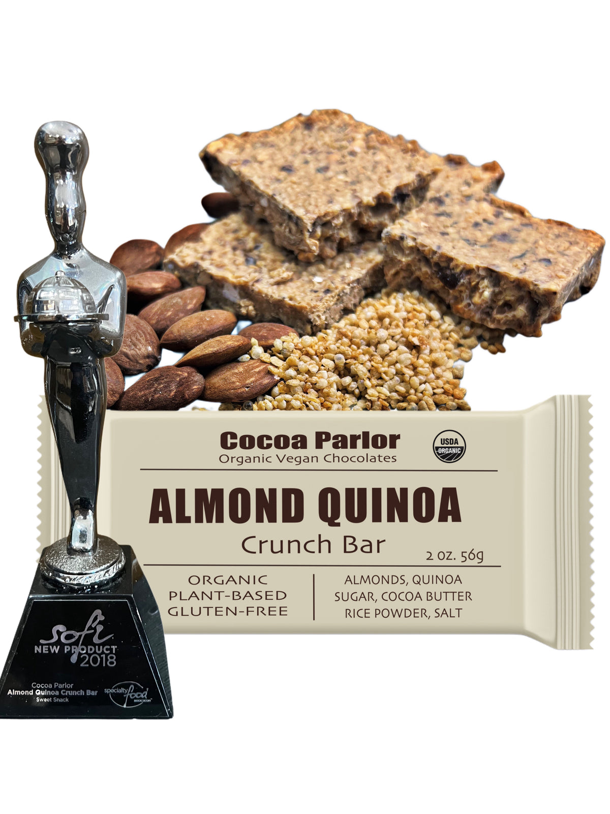 Almond Crunch Quinoa Bar