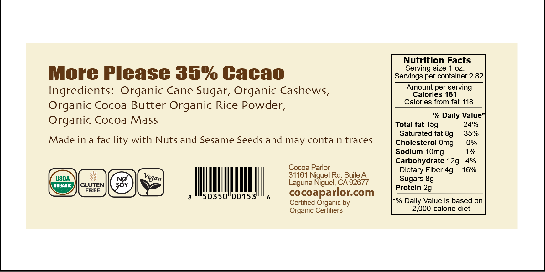 More Please 35% Cacao